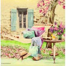 Serwetka decoupage firmy AMBIENTE hamak 33x33cm